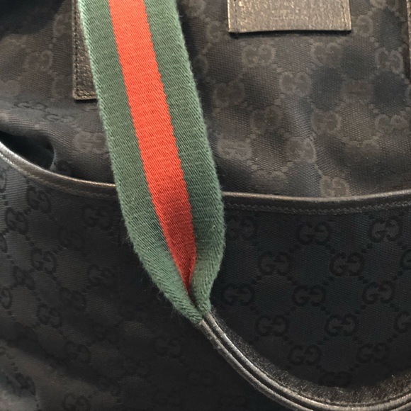 RARE! Authentic Gucci GG SUPREME DIAPER BAG - Picture 4 of 8